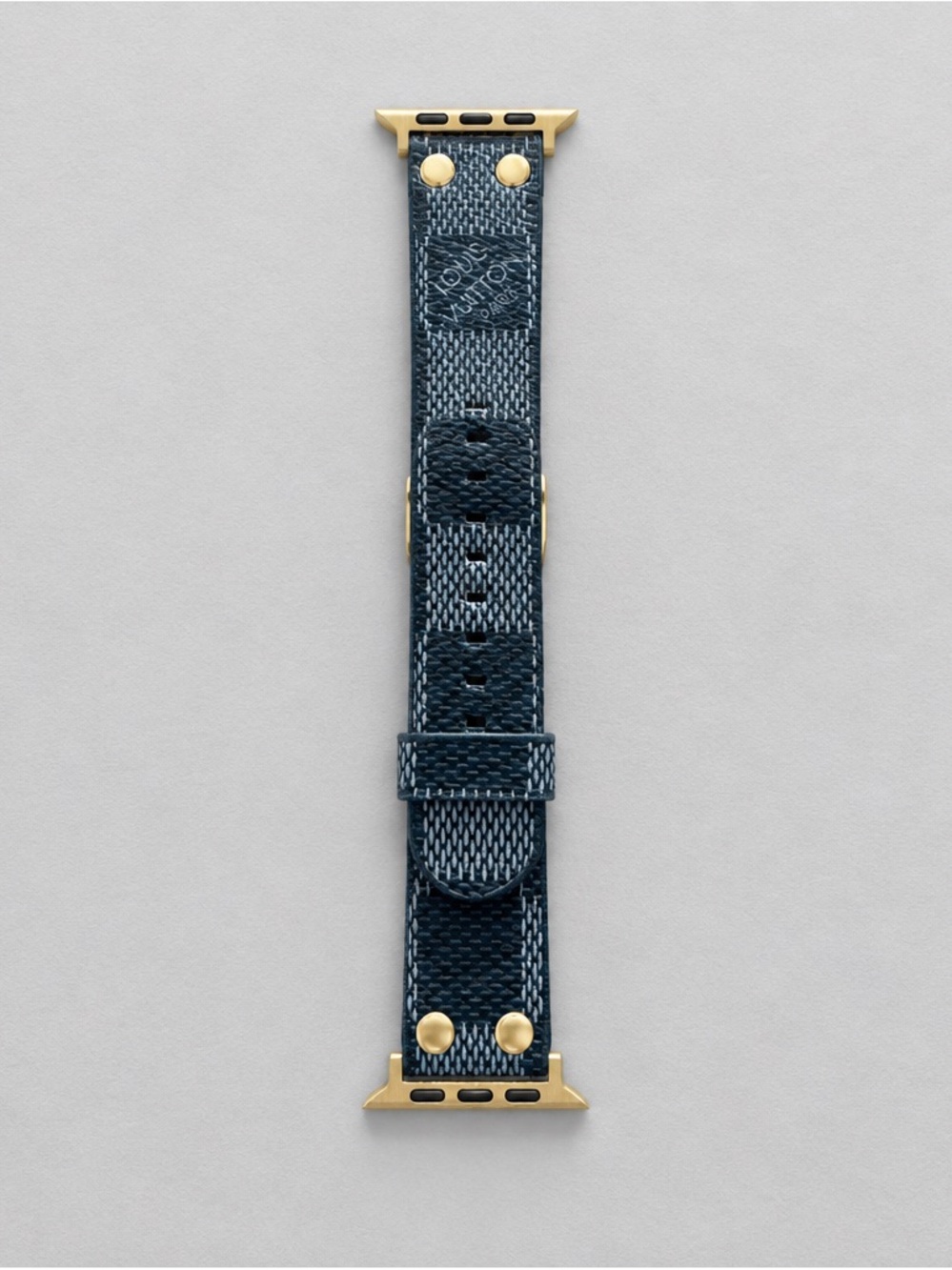FASHION Vegan Leather Buckled Apple Watch Band